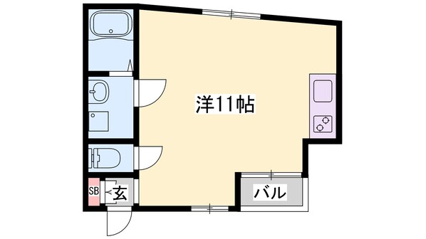 ヘリテージコートの物件間取画像